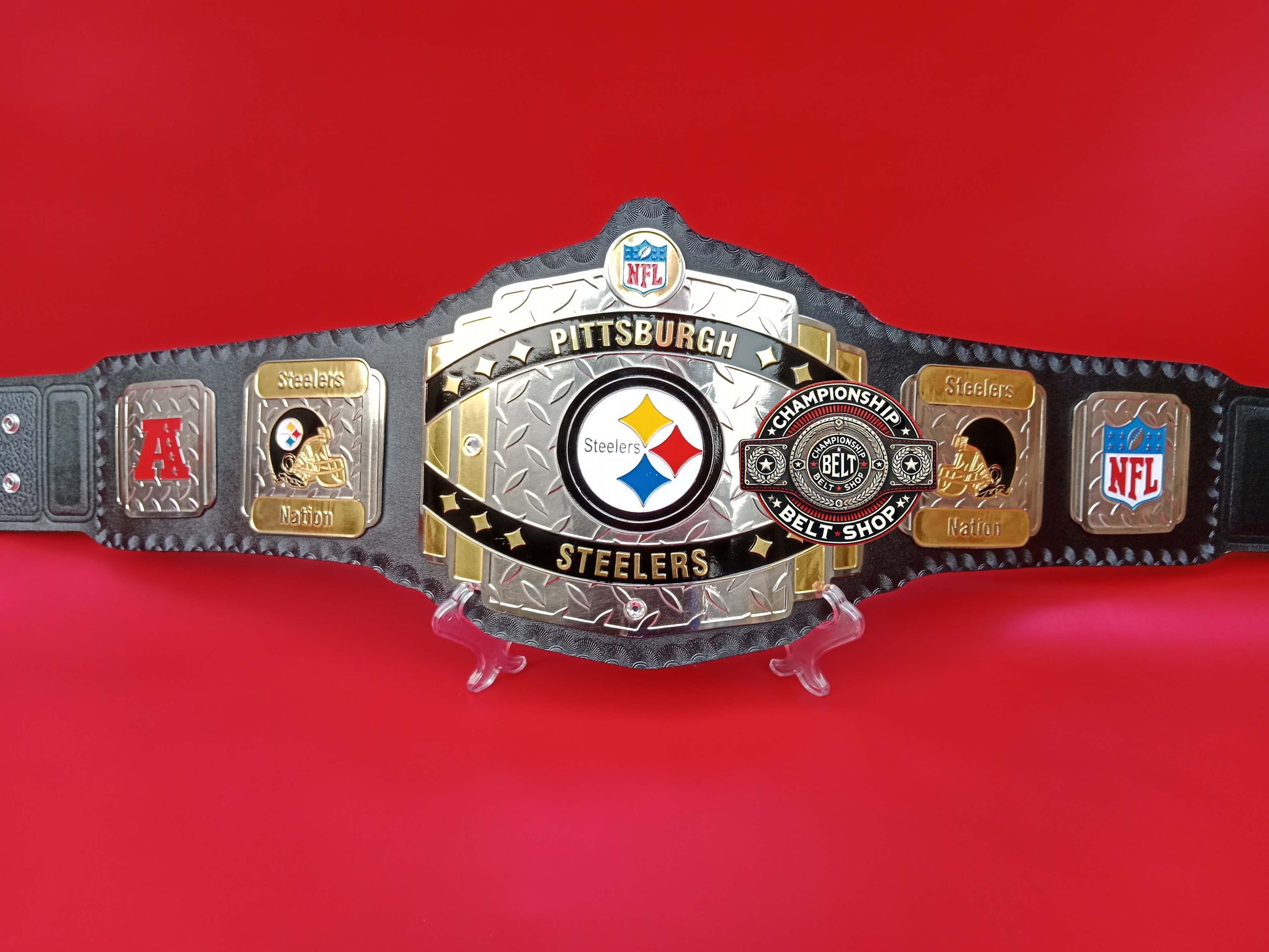 Pittsburgh Steelers WWE Legacy Title Belt