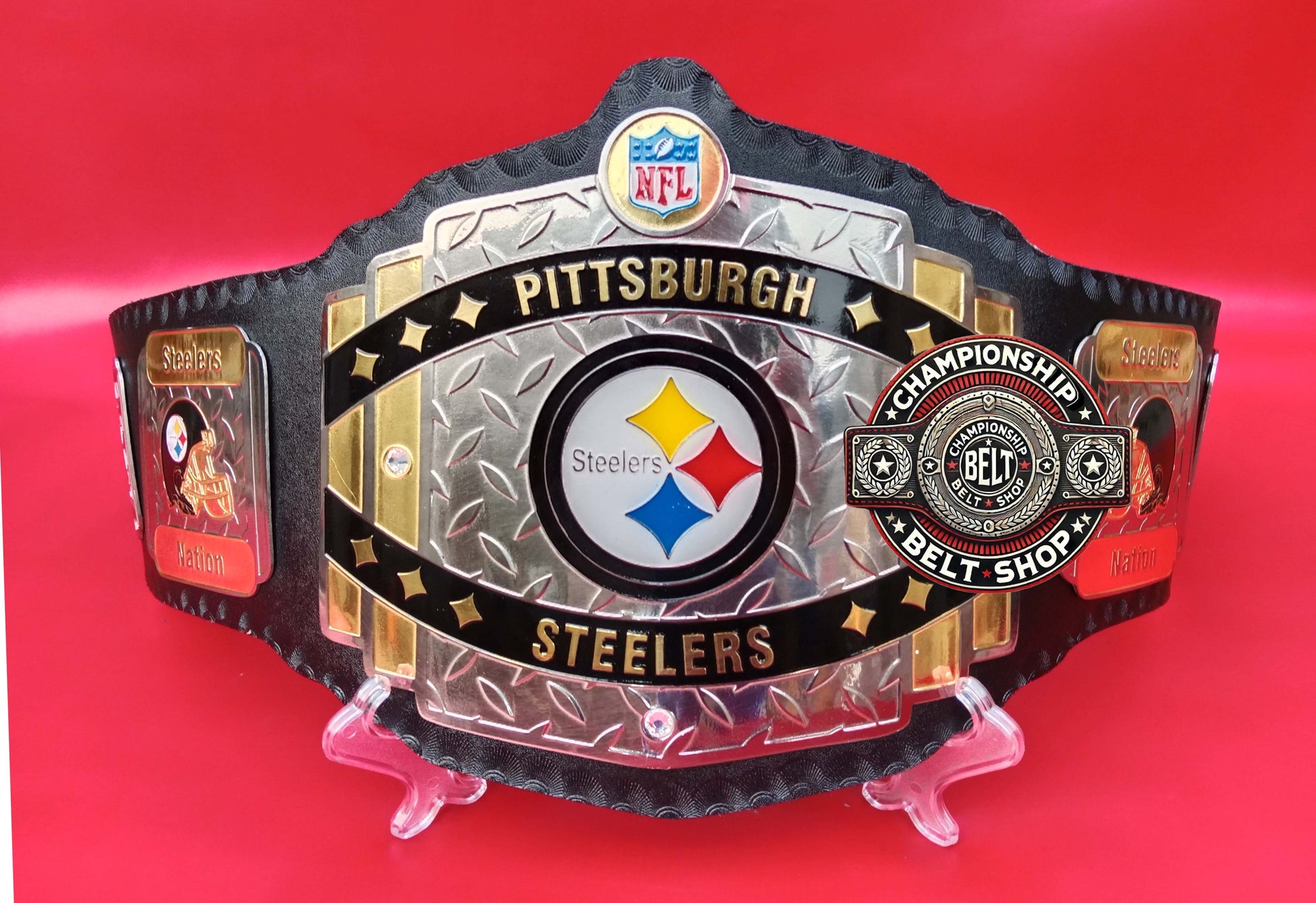 Pittsburgh Steelers WWE Legacy Title Belt