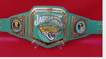 WWE Jacksonville Jaguars NFL Legacy Championship Title Belt