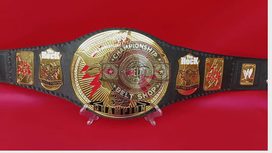The Rock Brahma Bull Championship Title Belt
