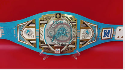 WWE Detroit Lions NFL Legacy Championship Title Belt