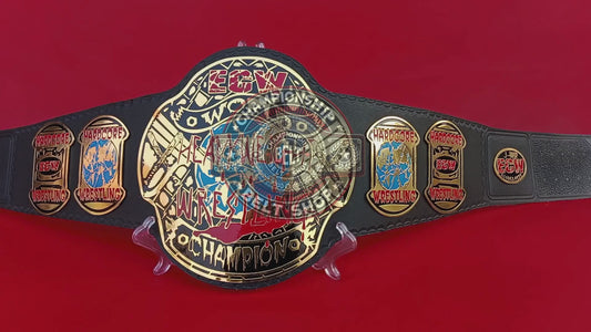 ECW Hardcore Wrestling Championship Title Belt
