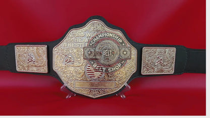 Big Gold Die Cast WCW Championship Title Belt