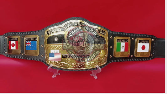 NWA Dome Globe World Championship Title Belt