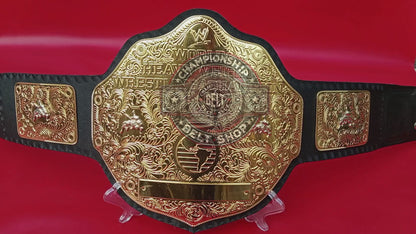 WWE Big Gold World Heavyweight Championship Title Belt