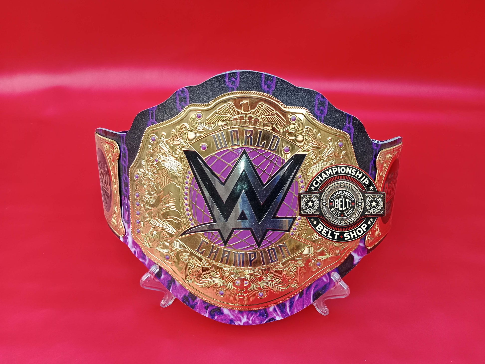 New Rhea Ripley World Heavyweight Championship Title Belt