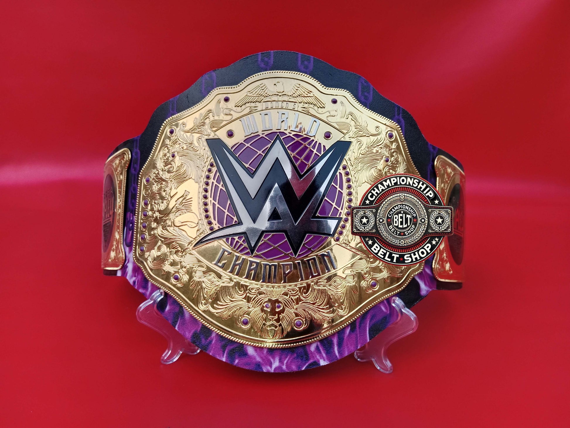 New Rhea Ripley World Heavyweight Championship Title Belt