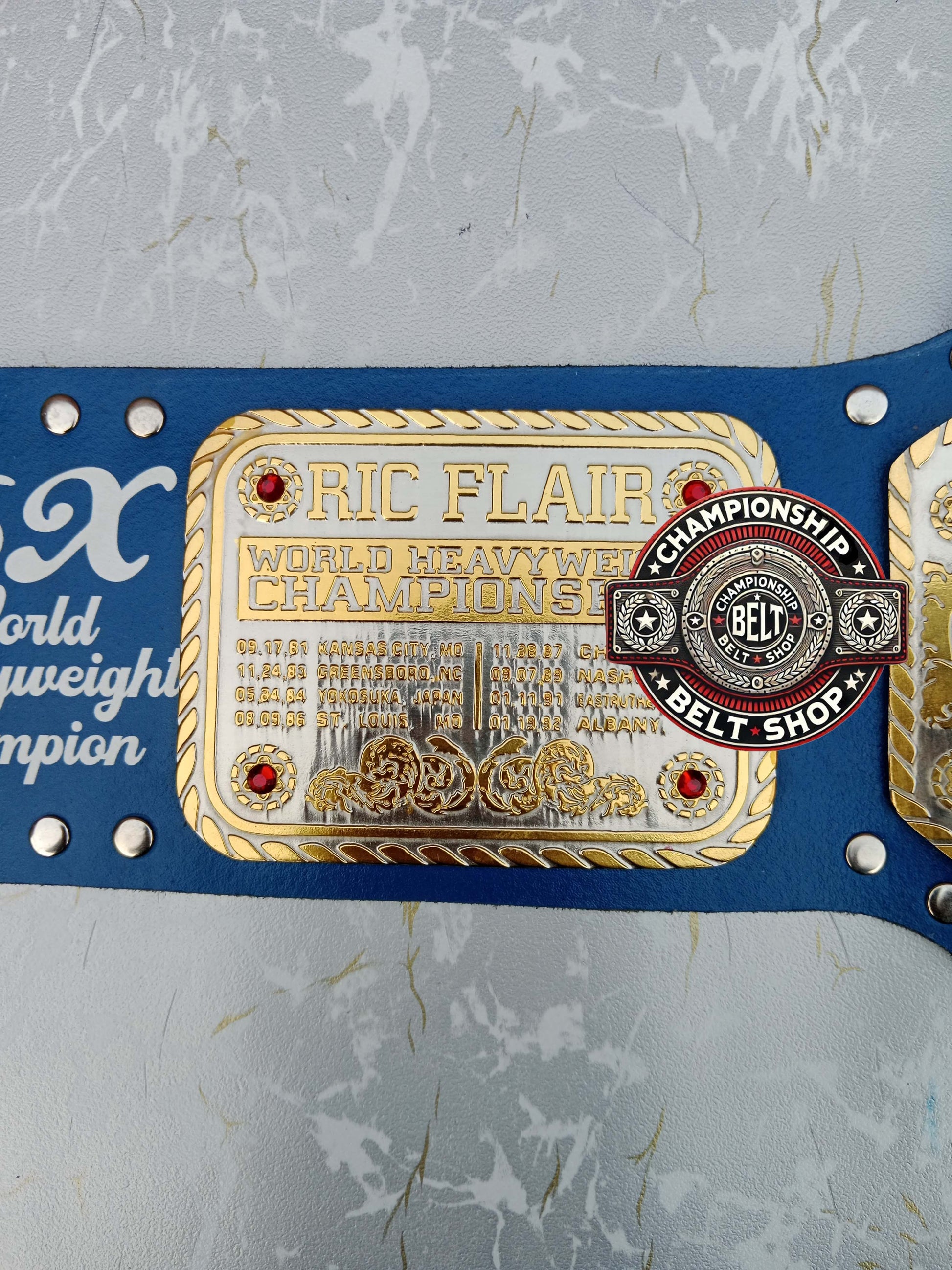 Ric Flair Signature Series Championship Title Belt