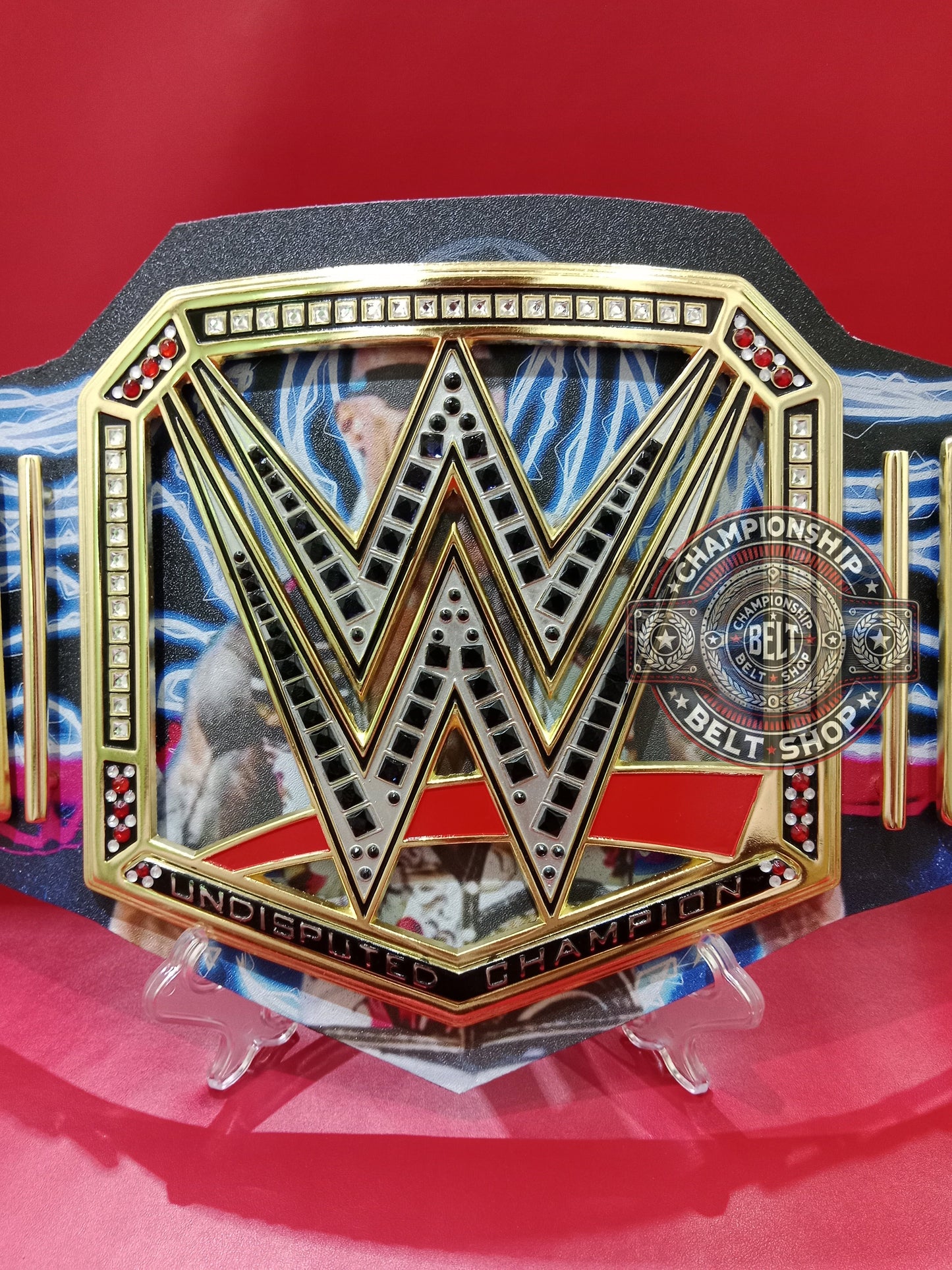 WWE The Rock Brahma Bull Signature Series Championship Title Belt