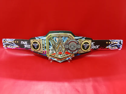 WWE The Rock Brahma Bull Signature Series Championship Title Belt