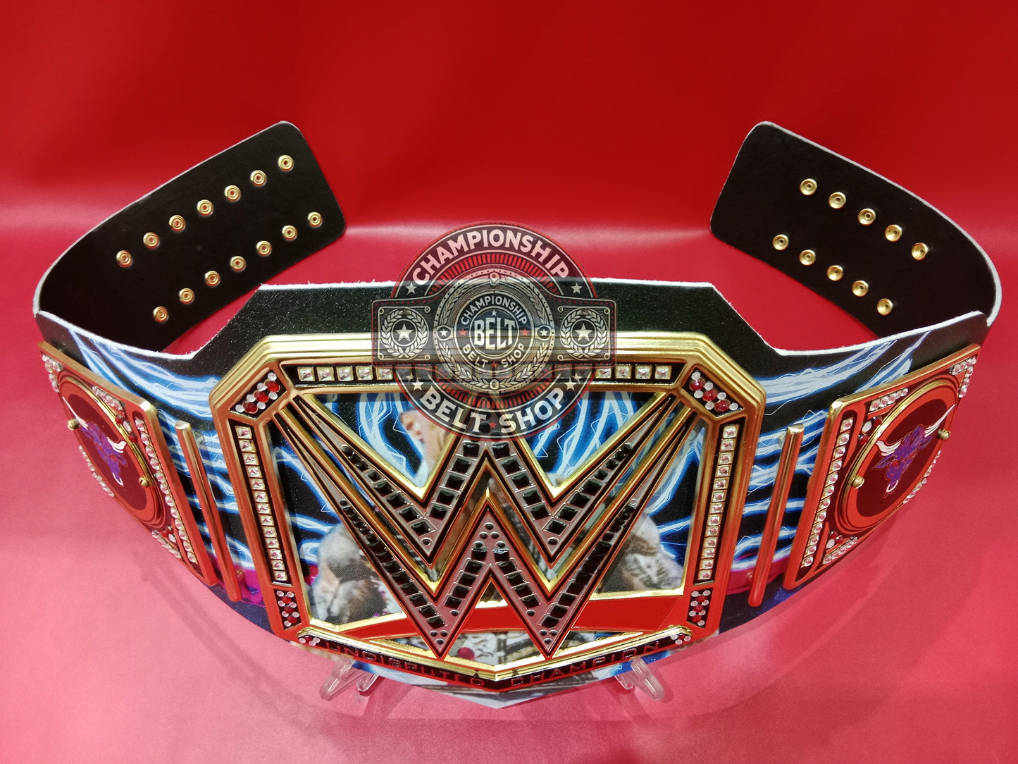 WWE The Rock Brahma Bull Signature Series Championship Title Belt