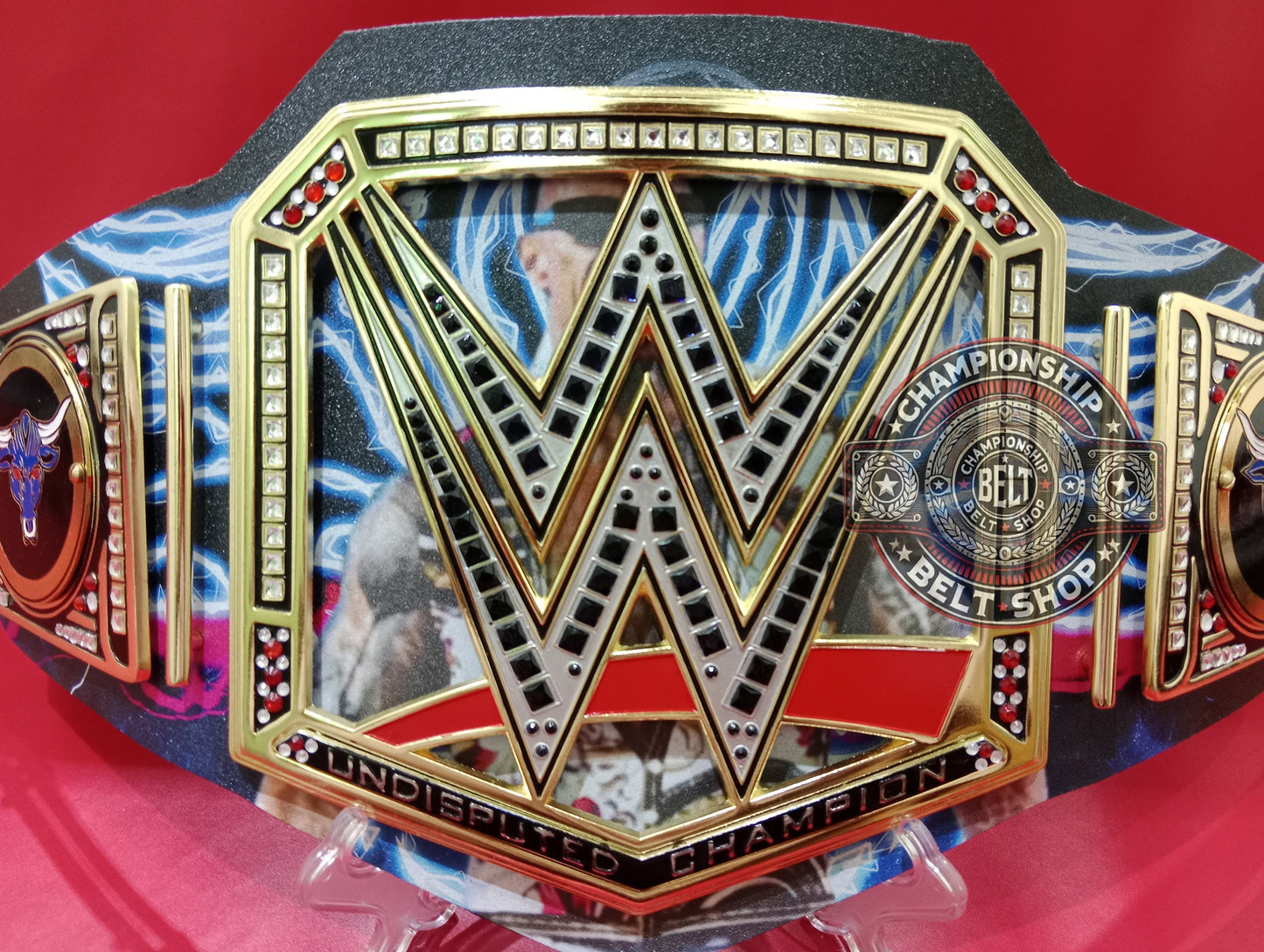 WWE The Rock Brahma Bull Signature Series Championship Title Belt
