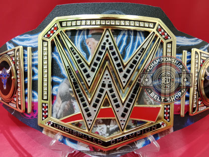 WWE The Rock Brahma Bull Signature Series Championship Title Belt