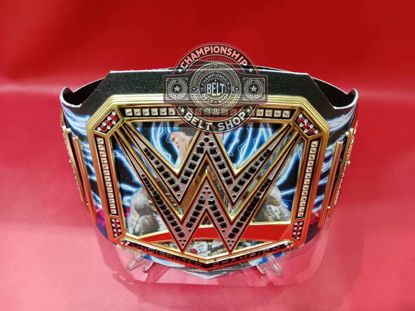 WWE The Rock Brahma Bull Signature Series Championship Title Belt