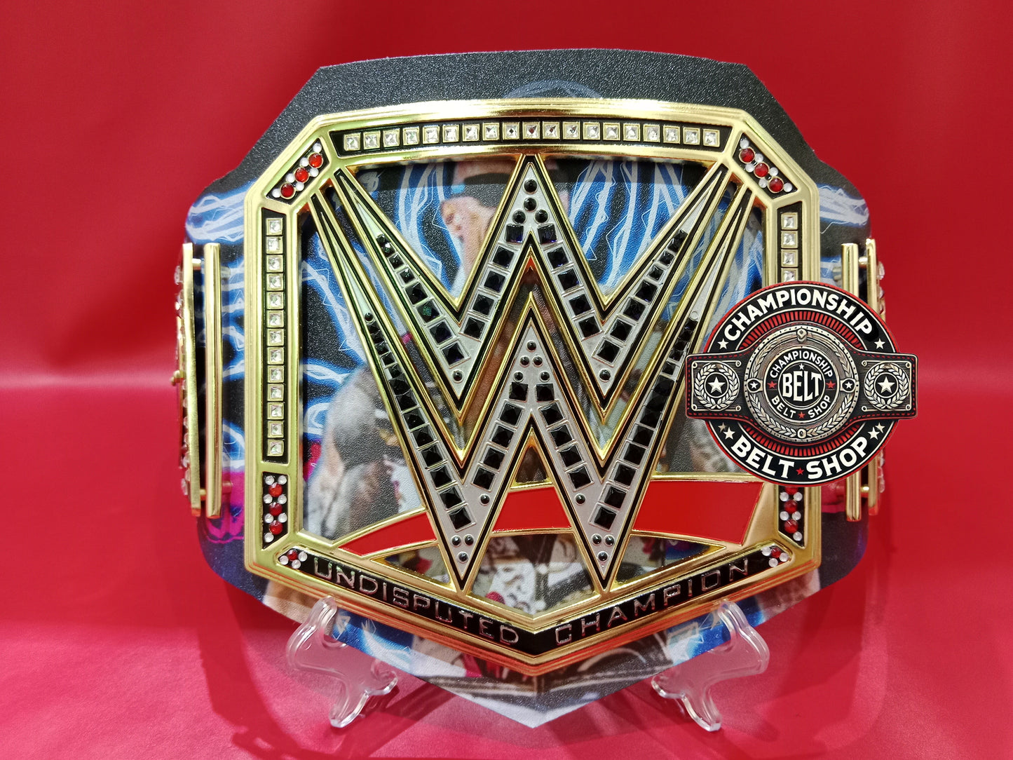 WWE The Rock Brahma Bull Signature Series Championship Title Belt