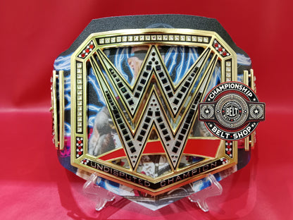 WWE The Rock Brahma Bull Signature Series Championship Title Belt