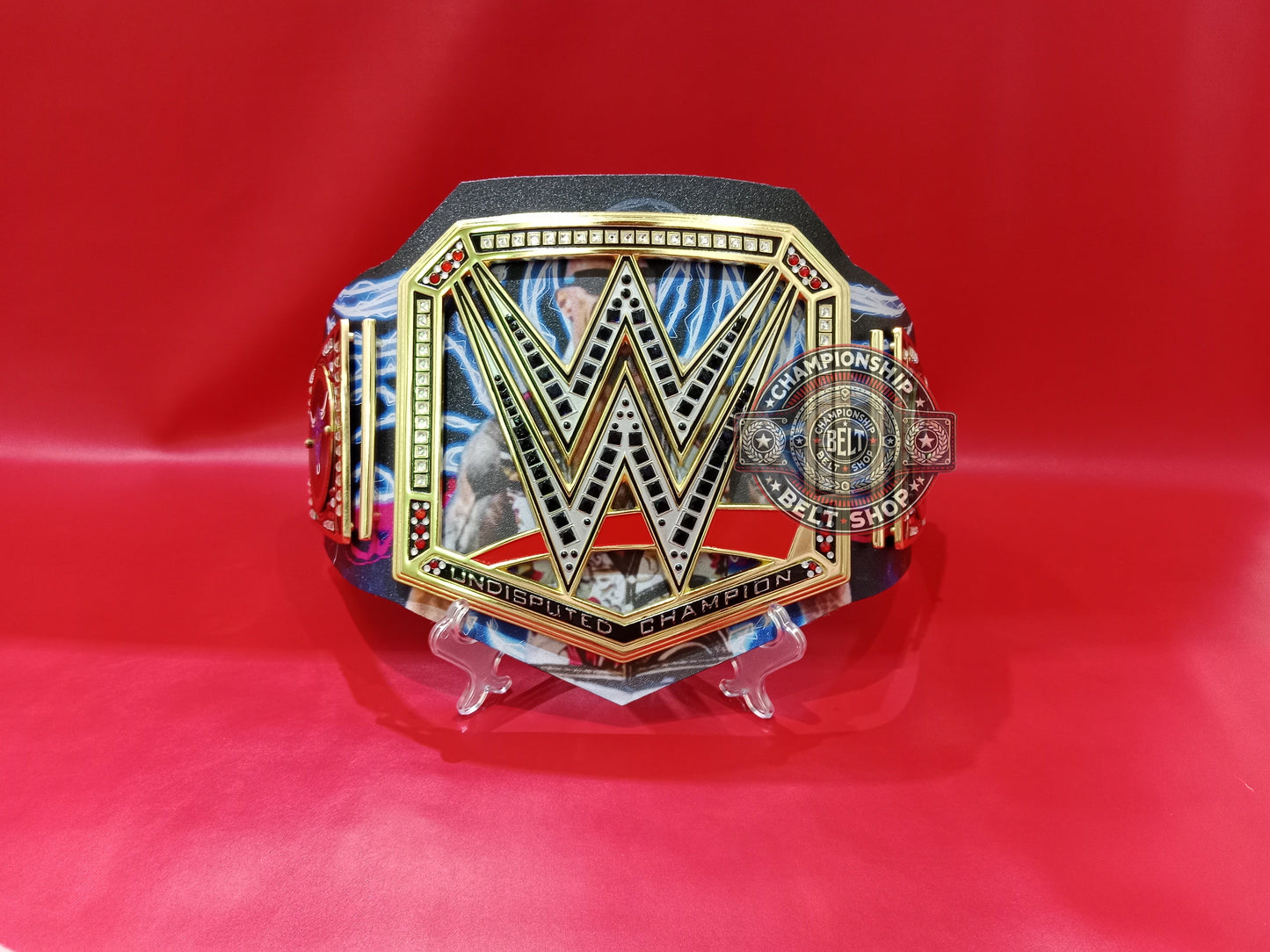 WWE The Rock Brahma Bull Signature Series Championship Title Belt
