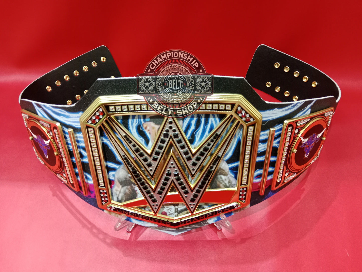 WWE The Rock Brahma Bull Signature Series Championship Title Belt