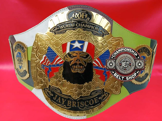 ROH Jay Briscoe Championship Title Belt