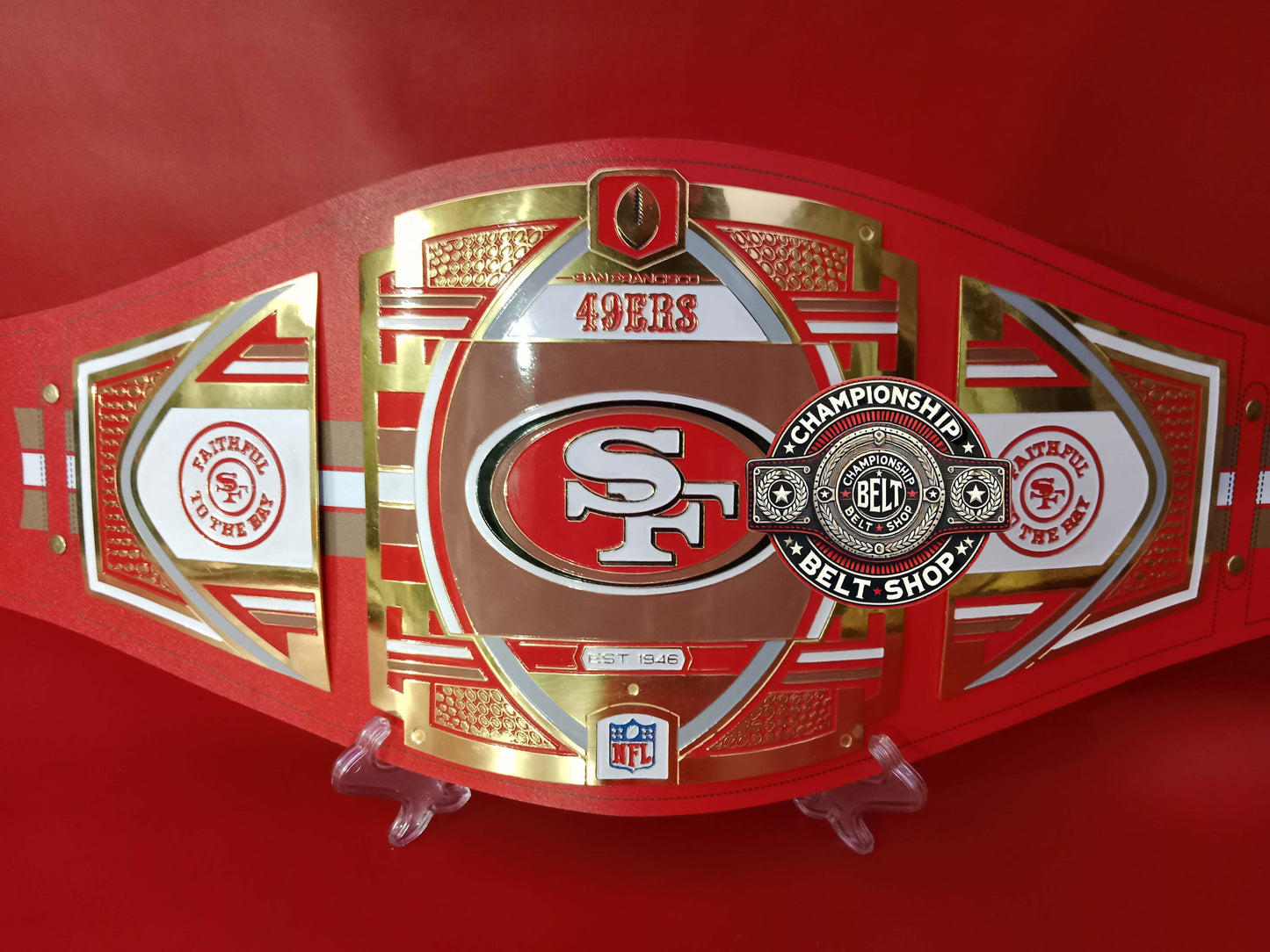 San Francisco 49ers Championship Title Belt