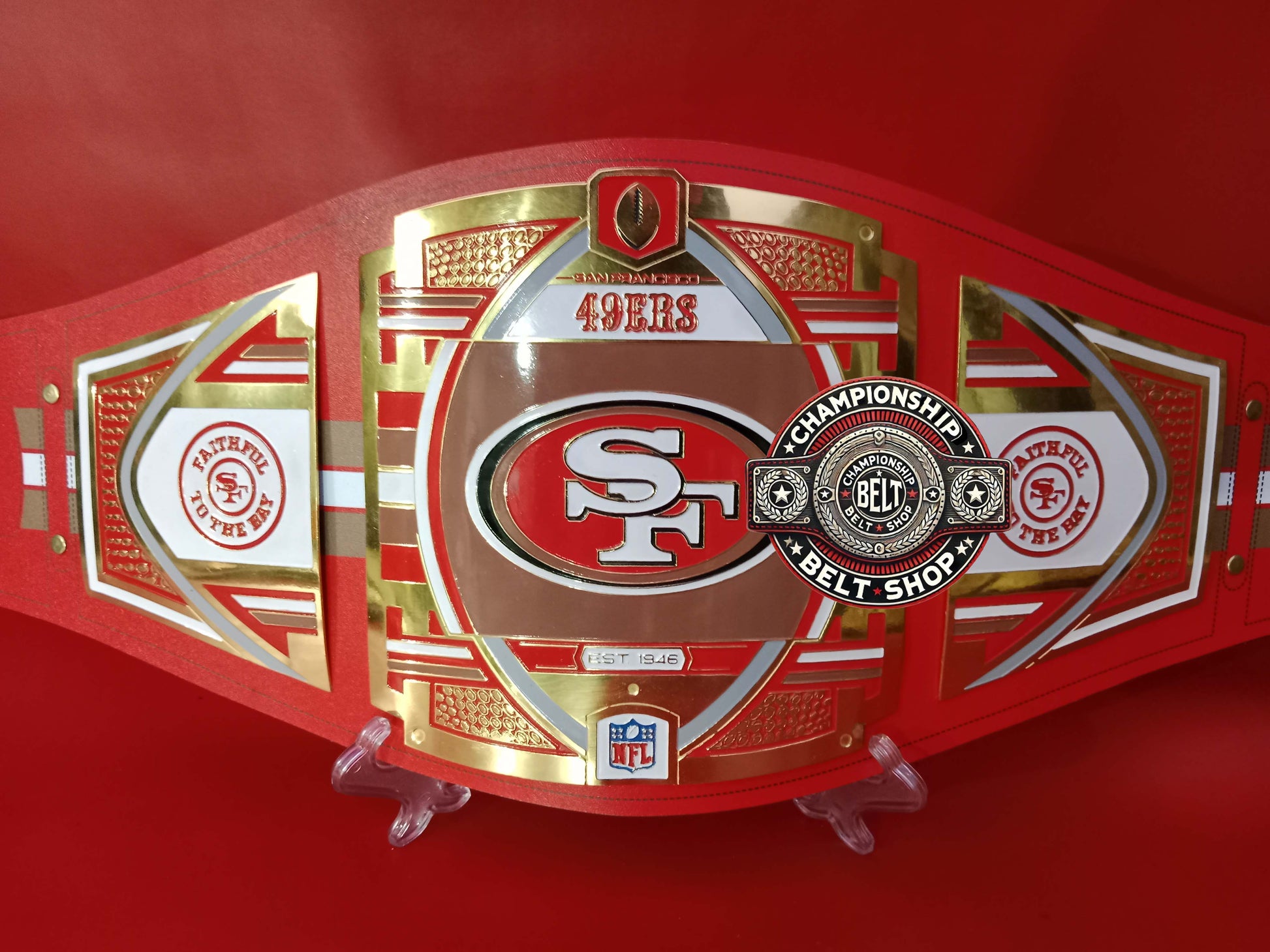 San Francisco 49ers Championship Title Belt