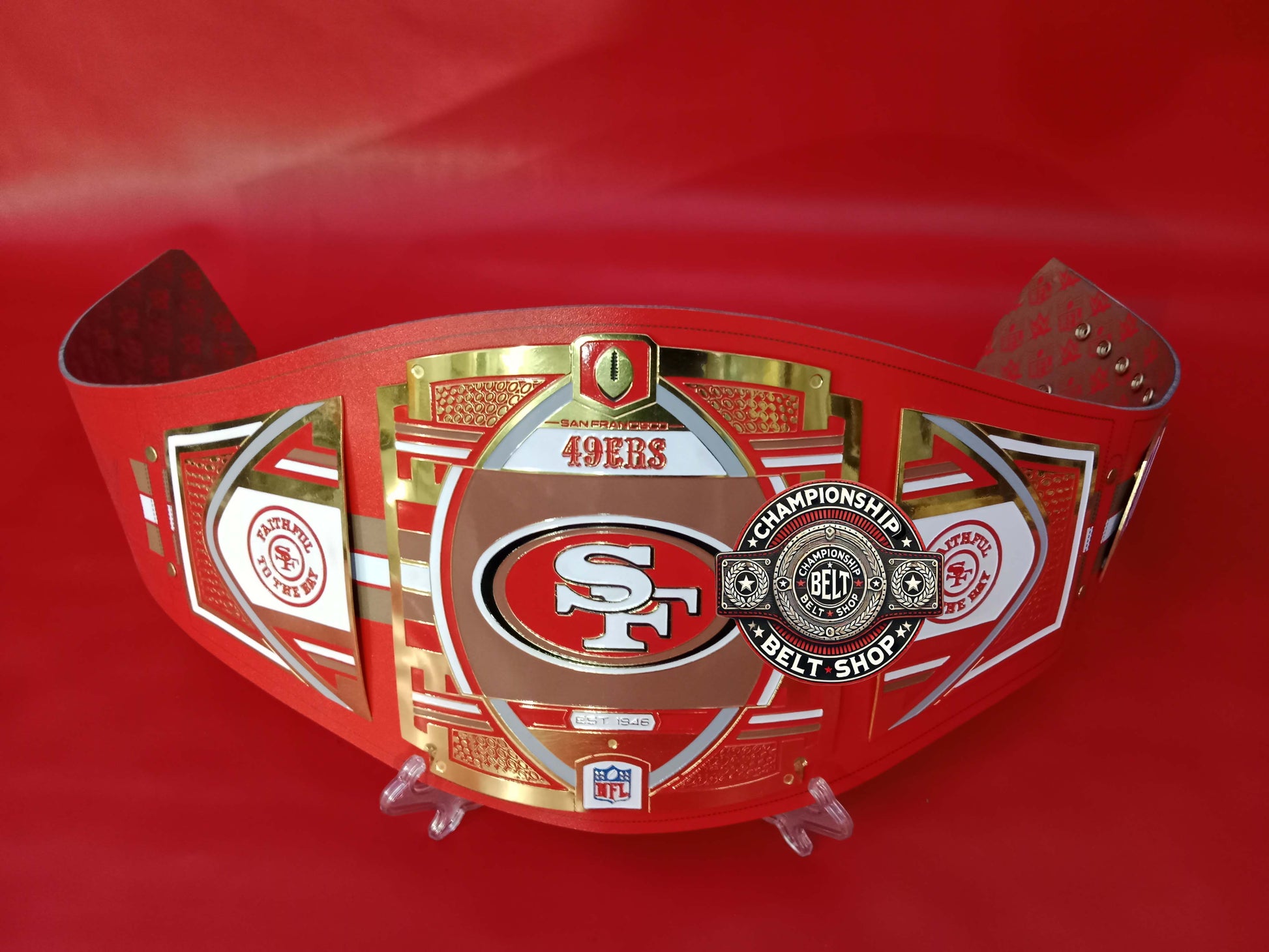 San Francisco 49ers Championship Title Belt