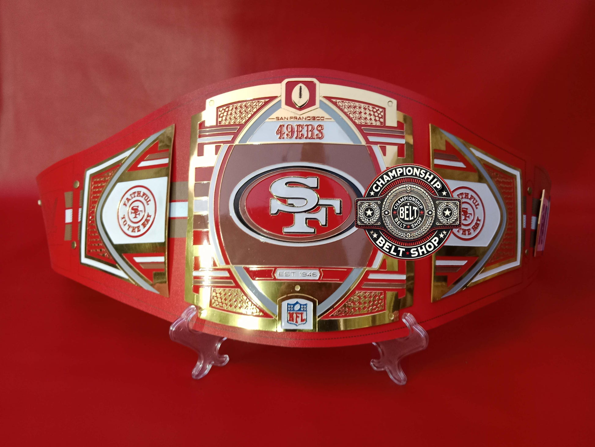 San Francisco 49ers Championship Title Belt