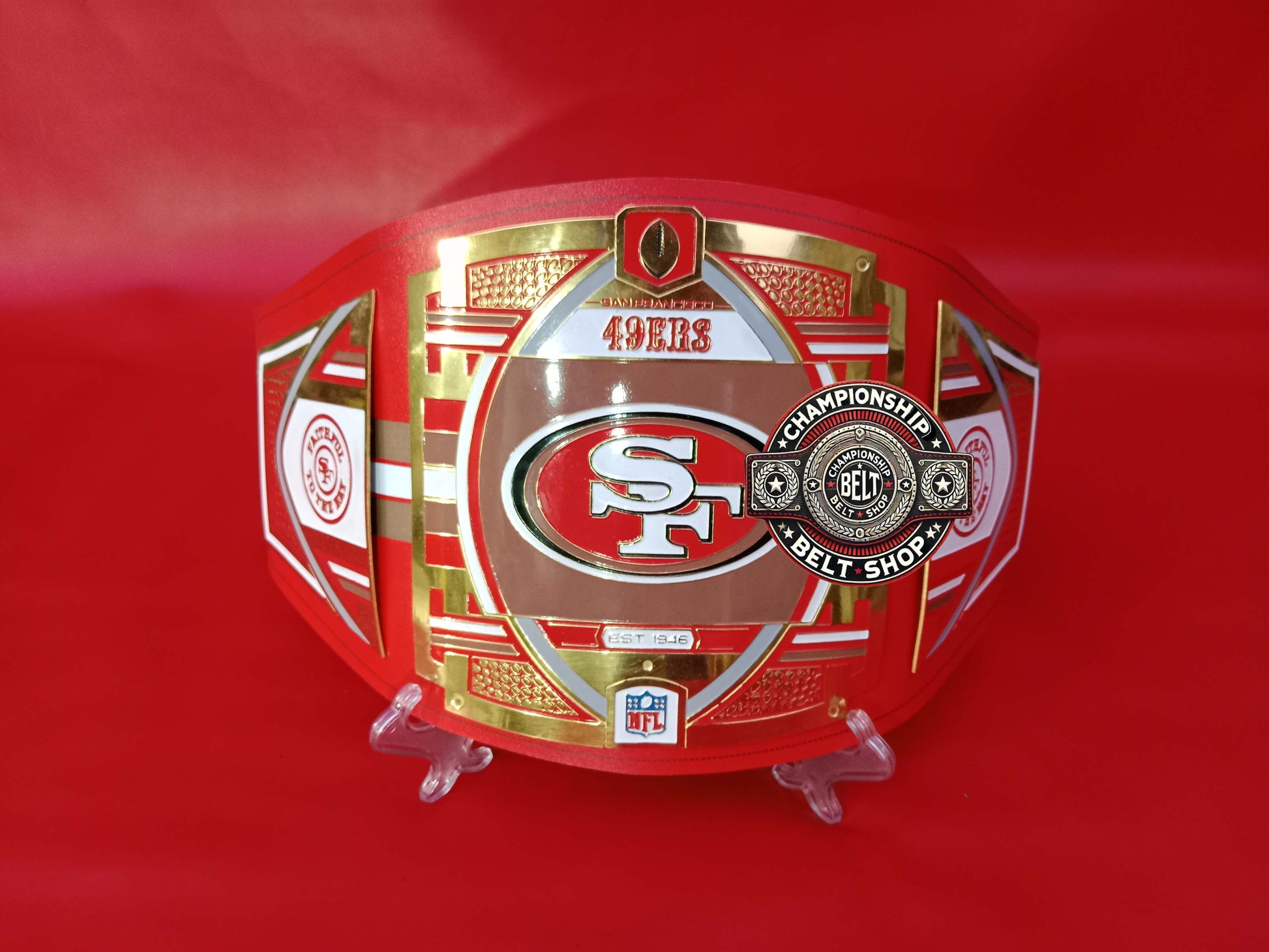 San Francisco 49ers Championship Title Belt