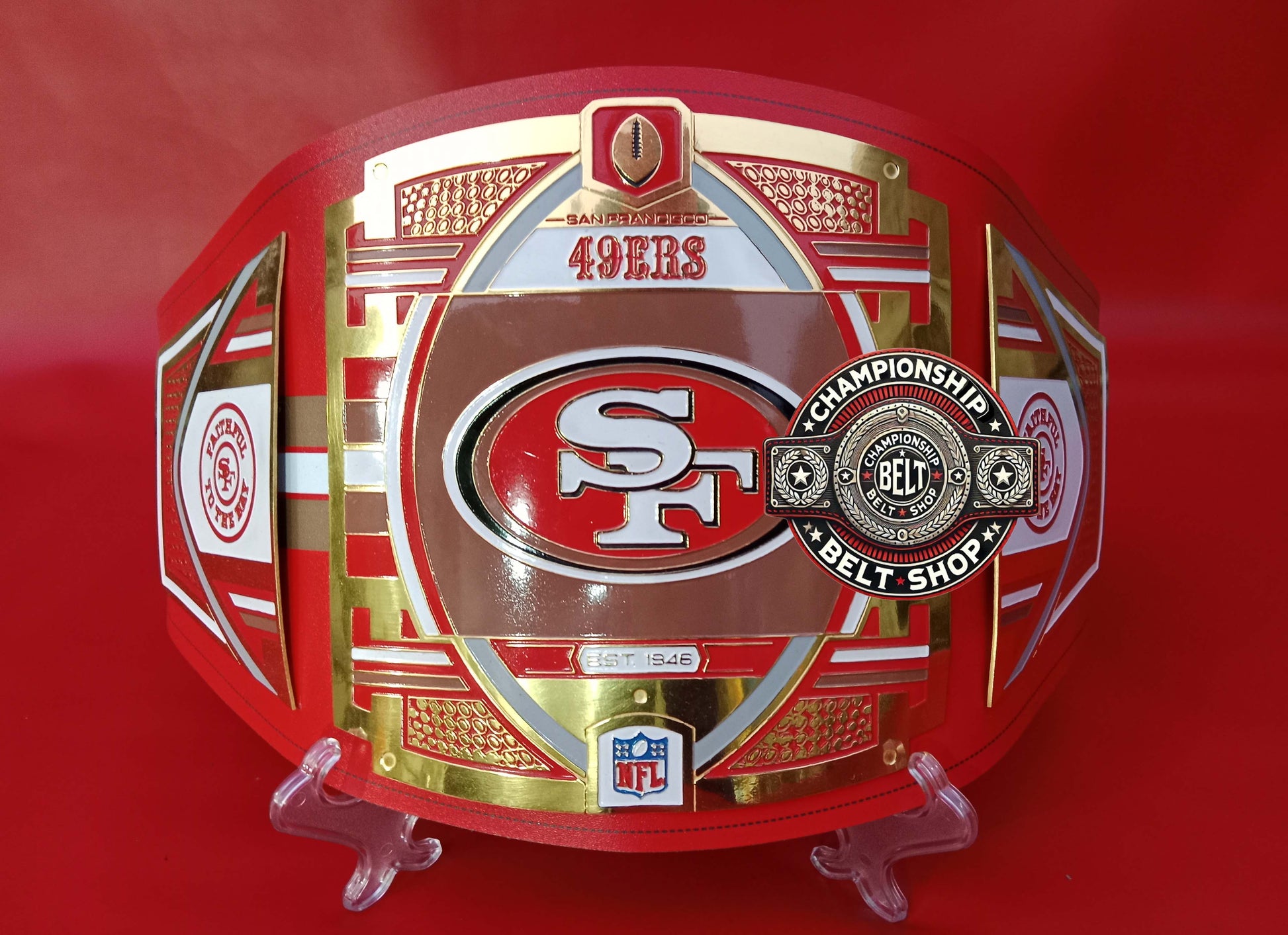 San Francisco 49ers Championship Title Belt