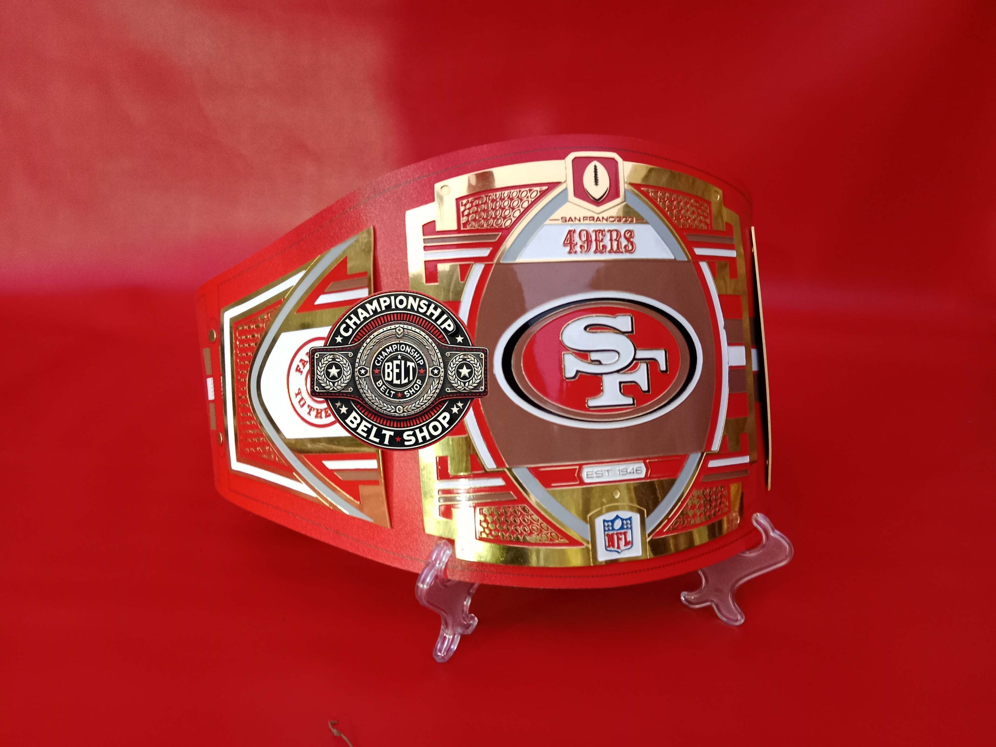 San Francisco 49ers Championship Title Belt