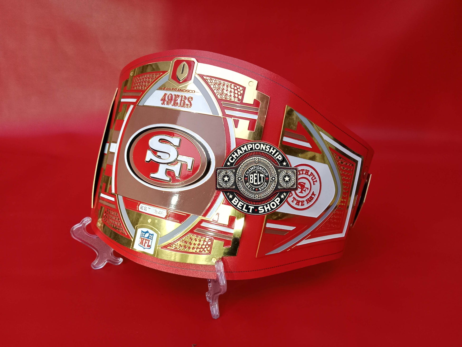 San Francisco 49ers Championship Title Belt