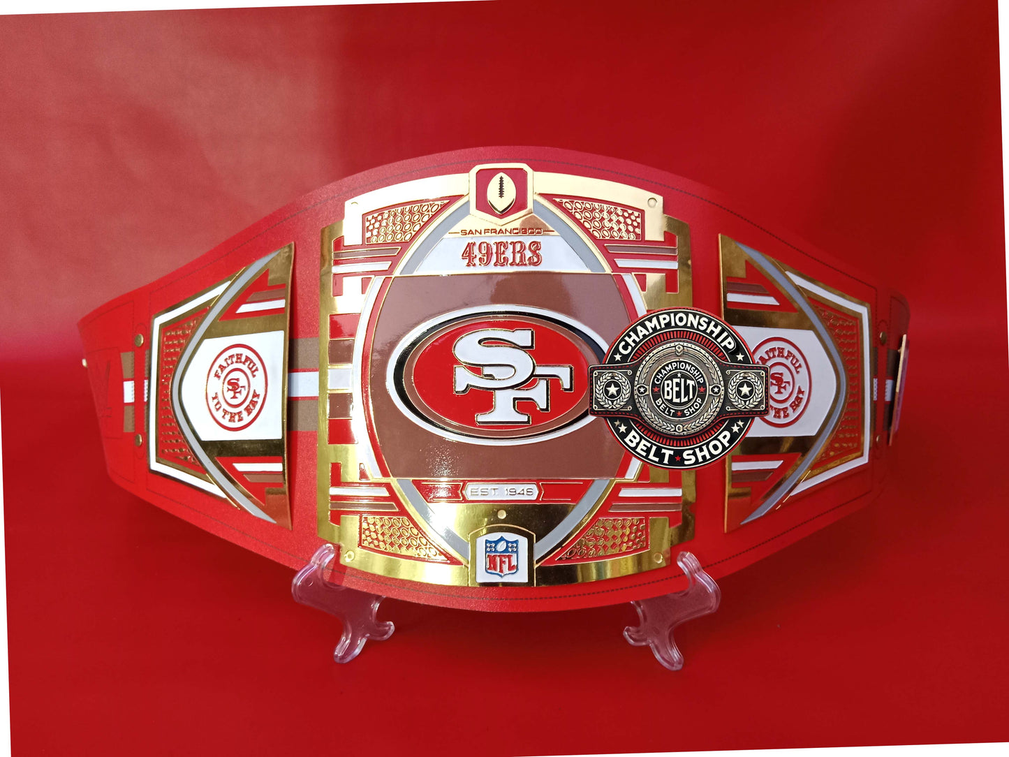 San Francisco 49ers Championship Title Belt