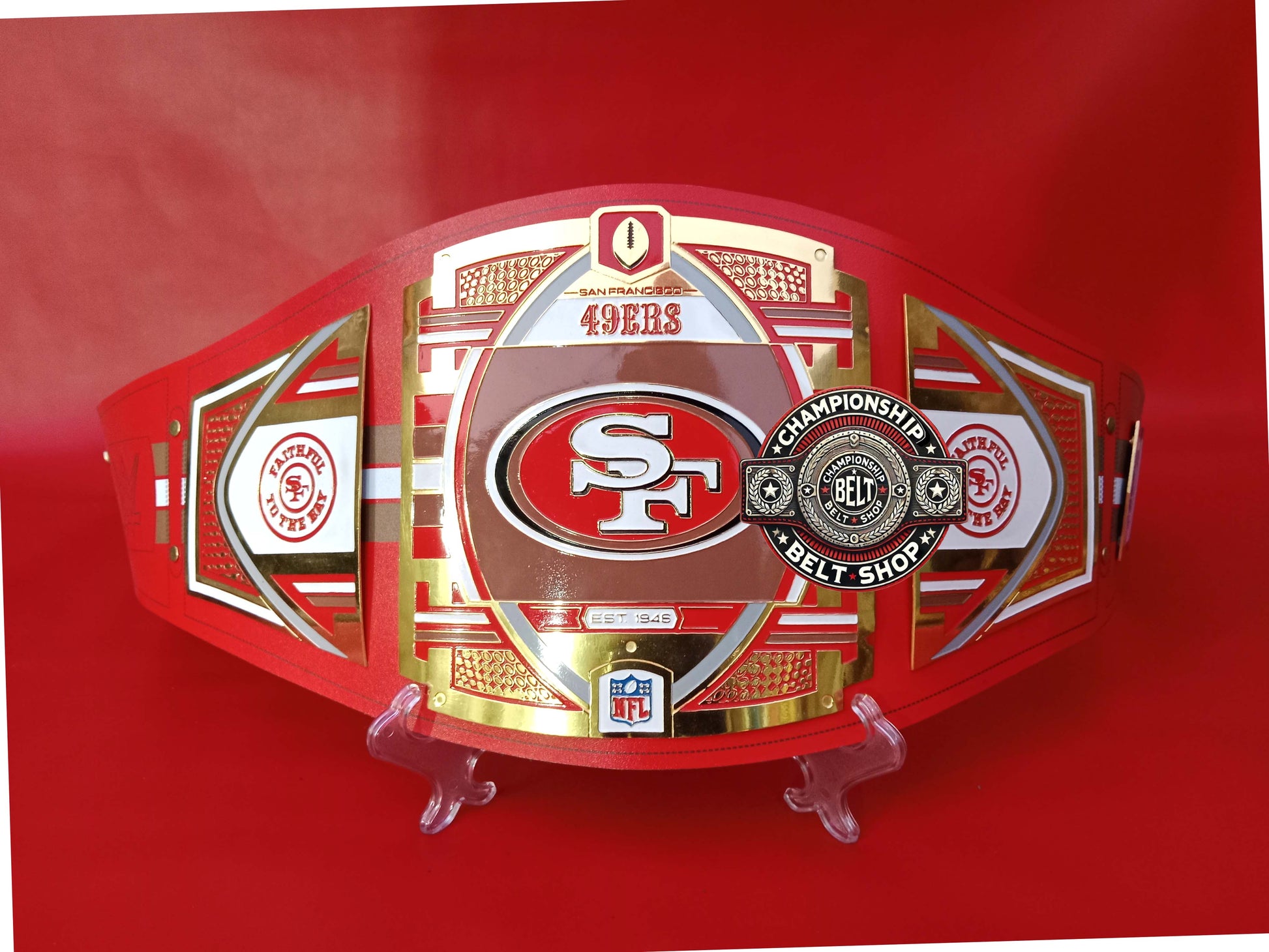 San Francisco 49ers Championship Title Belt