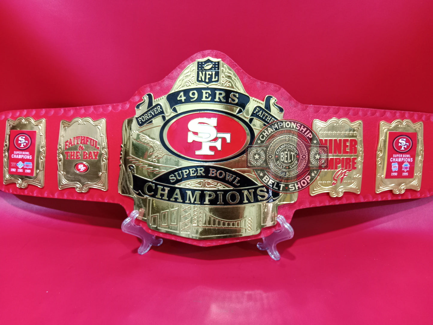 San Francisco 49ers NFL Super Bowl Championship Belt