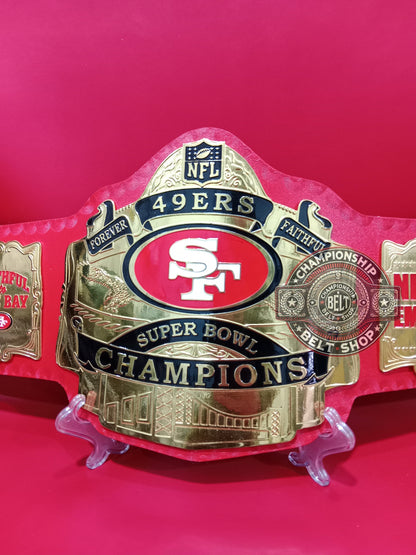 San Francisco 49ers NFL Super Bowl Championship Belt