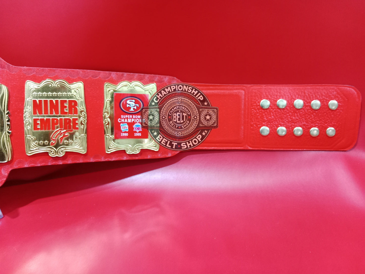 San Francisco 49ers NFL Super Bowl Championship Belt