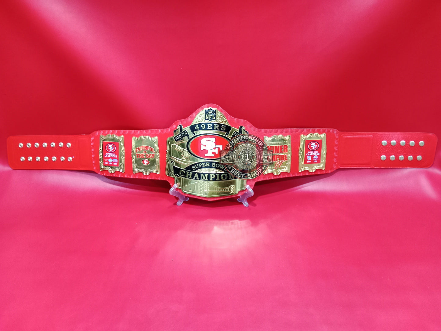 San Francisco 49ers NFL Super Bowl Championship Belt