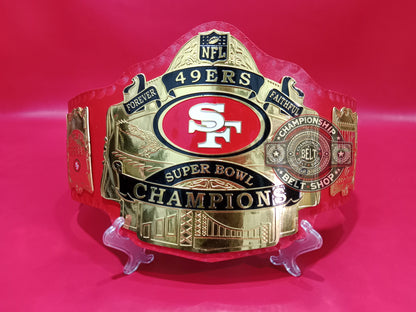 San Francisco 49ers NFL Super Bowl Championship Belt