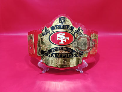 San Francisco 49ers NFL Super Bowl Championship Belt