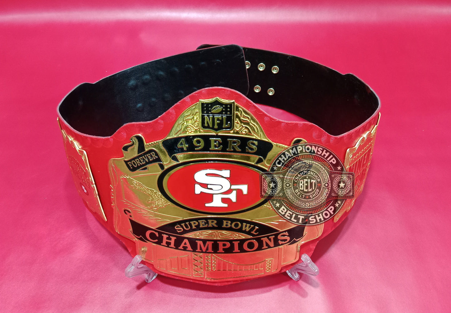 San Francisco 49ers NFL Super Bowl Championship Belt