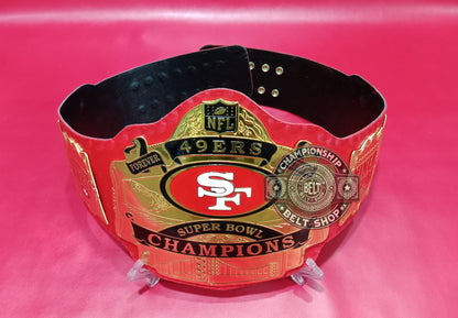 San Francisco 49ers NFL Super Bowl Championship Belt