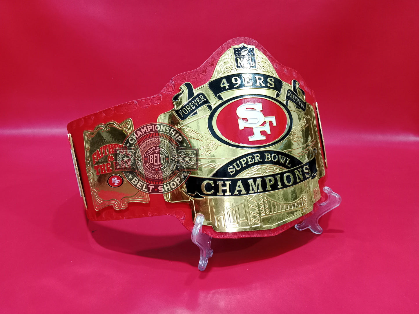 San Francisco 49ers NFL Super Bowl Championship Belt