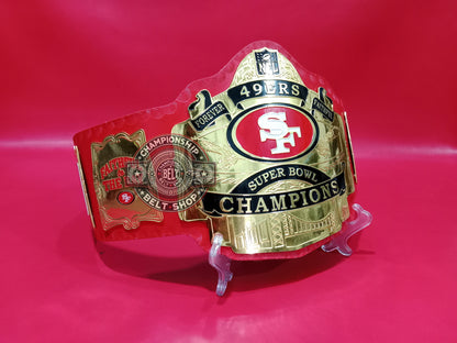 San Francisco 49ers NFL Super Bowl Championship Belt