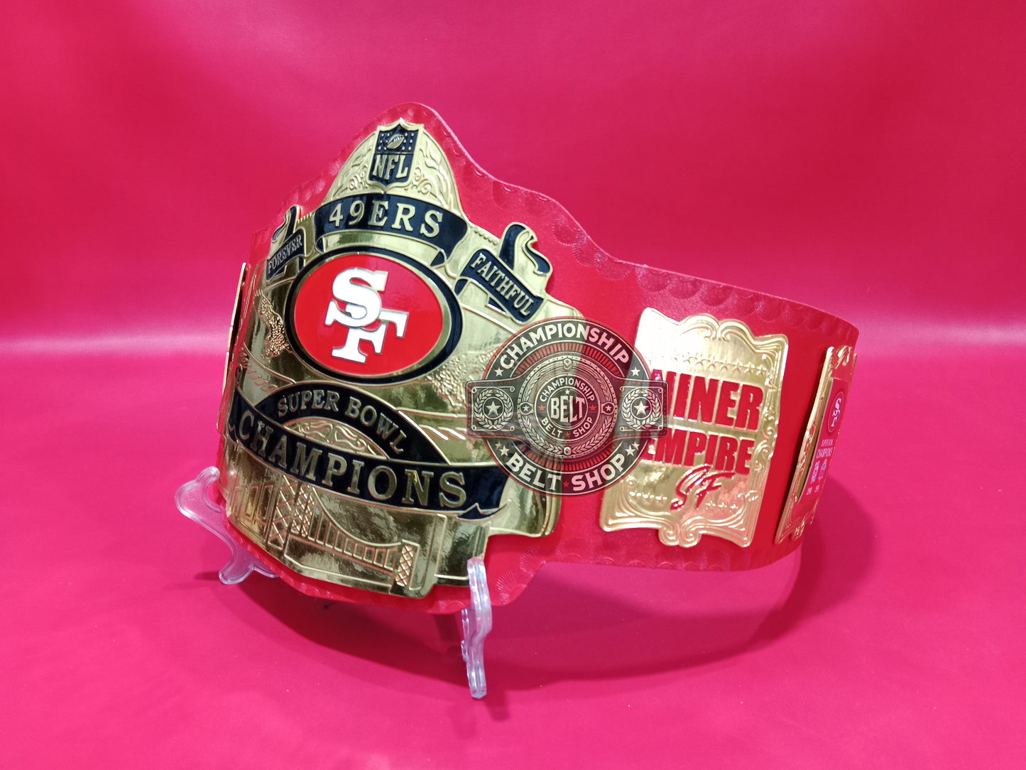 San Francisco 49ers NFL Super Bowl Championship Belt