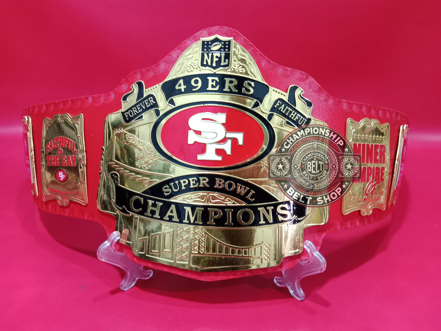 San Francisco 49ers NFL Super Bowl Championship Belt
