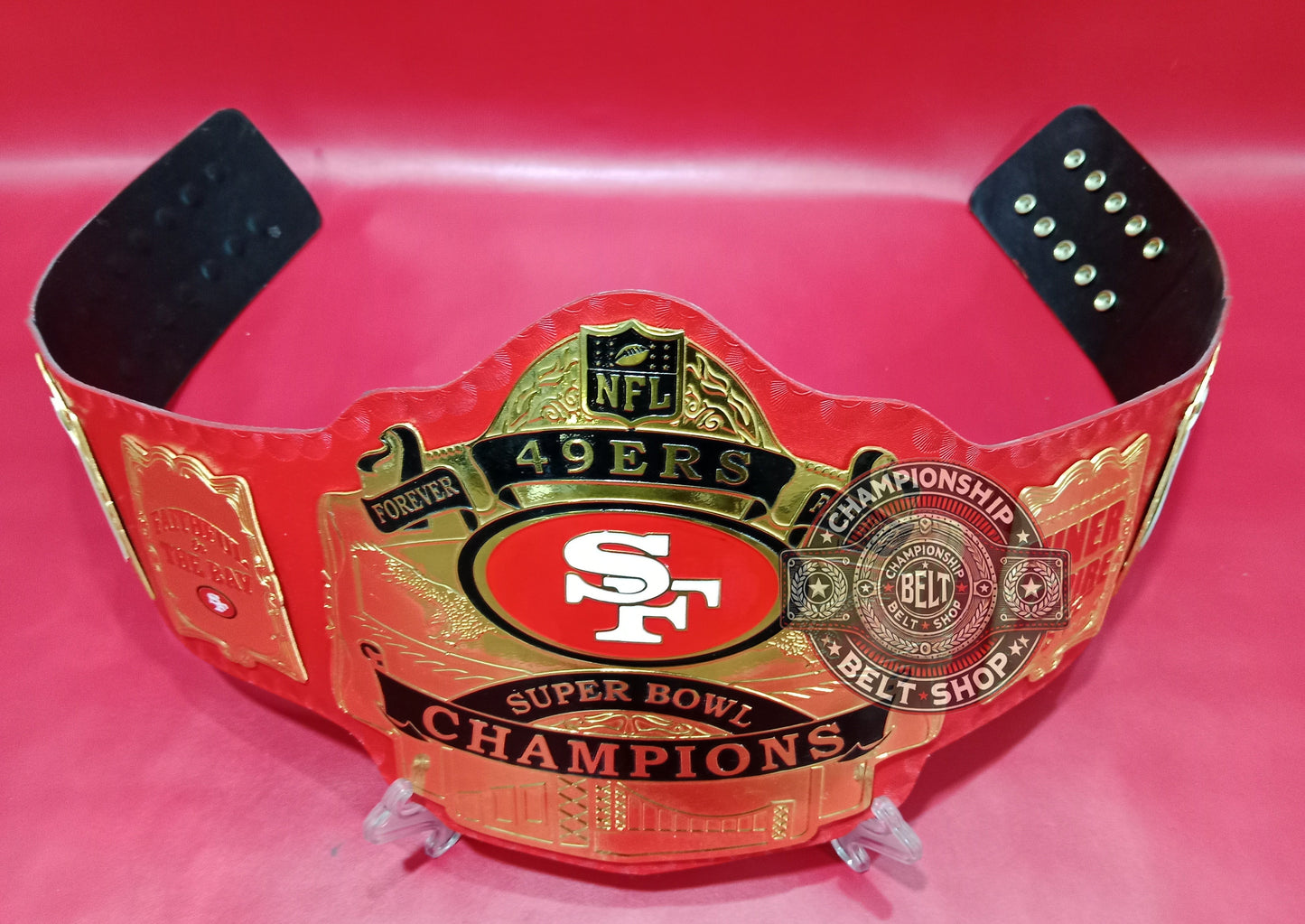 San Francisco 49ers NFL Super Bowl Championship Belt