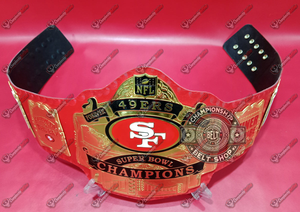 San Francisco 49ers NFL Super Bowl Championship Belt