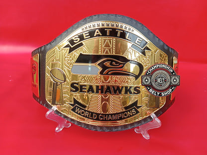 Seattle Seahawks WWE Legacy Championship Title Belt