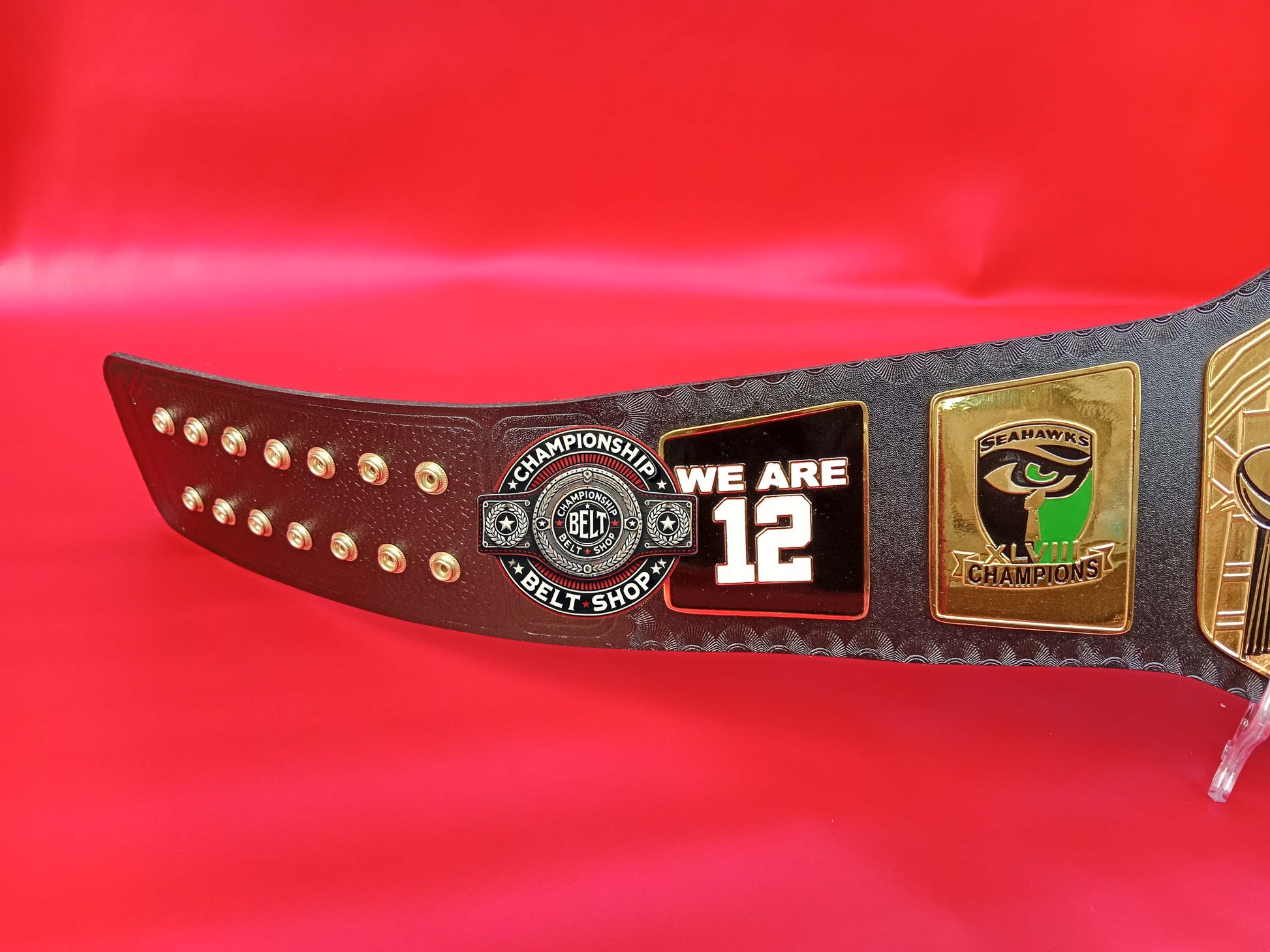 Seattle Seahawks WWE Legacy Championship Title Belt