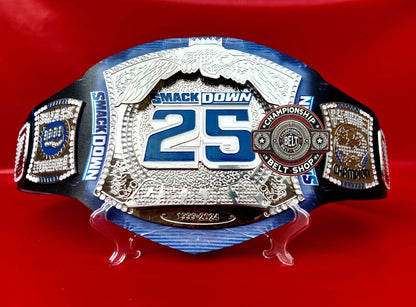 WWE SmackDown 25 Years Special Edition Spinner Replica Title Belt